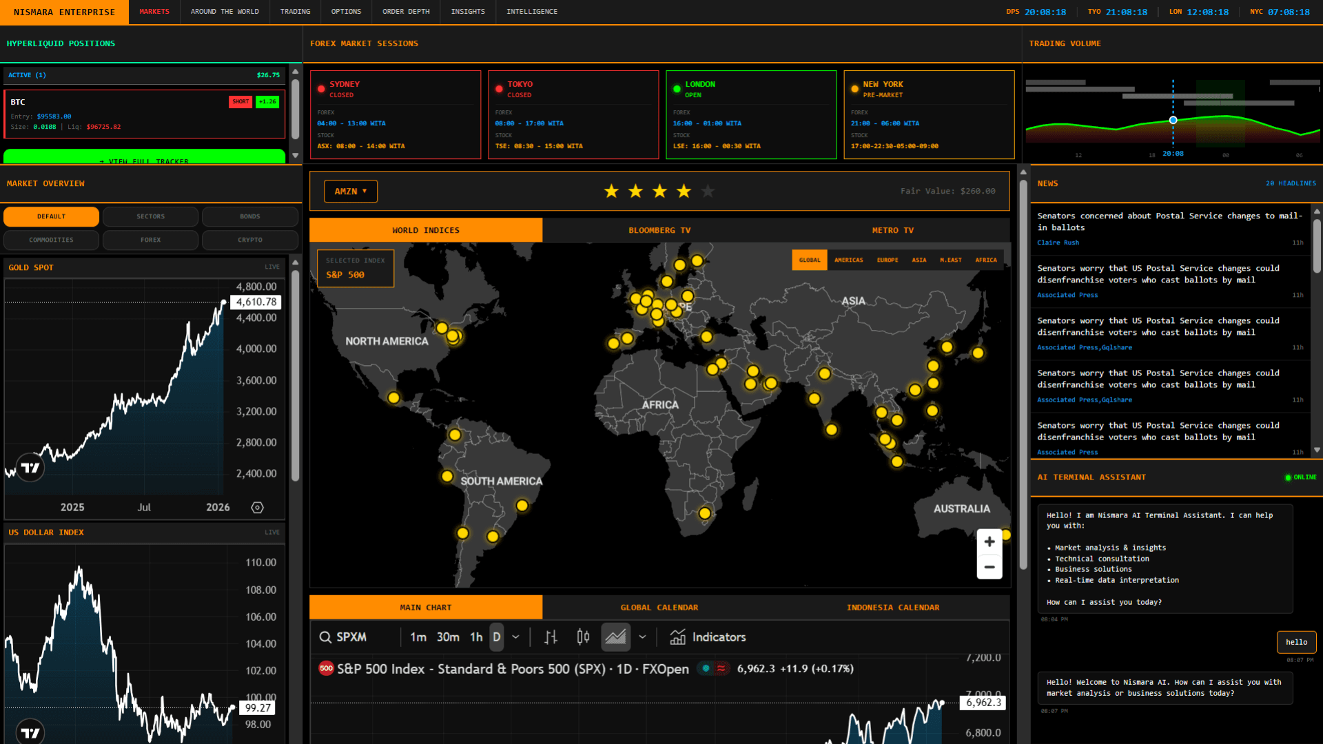 Screenshot Nismara Terminal